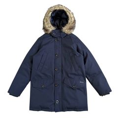 新品タグ付き　ラルフローレン　モッズコート　ジャケット　ネイビー　M POLO RALPH LAUREN / ポロラルフローレン フェイクファー ダウンモッズ