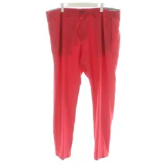 アディダス adidas パンツ 40 赤 レッド 無地 長ズボン /PP ■GY58