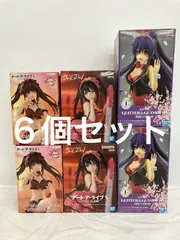 未開封 デート・ア・ライブ 時崎狂三 夜刀神十香 フィギュア まとめ 3種 6個セット LF1598 f107