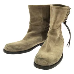 BUTTERO ブッテロ レースアップスエードブーツ  ベージュ 41