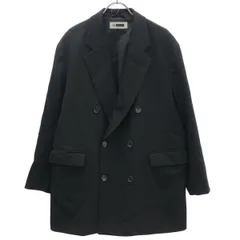 H BEAUTY & YOUTH エイチビューティーアンドユース ダブルブレストジャケット  ブラック M