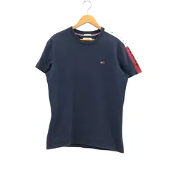 【現状渡し品】TOMMY HILFIGER トミーヒルフィガー TOMMY JEANS DM0DM06458 トミージーンズ ロゴデザインスリーブTシャツ 半袖 トップス 【147-251119-hn-08-fur】
