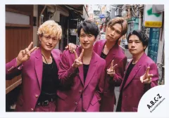 【中古】生写真(STARTO) A.B.C-Z/集合(4人)/横型・上半身/シングル「ヒリヒリさせて」MV＆ジャケ写オフショット/公式生写真