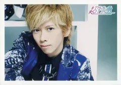 【中古】生写真(男性) 超特急/リョウガ(船津稜雅)/横型・顔アップ・衣装白黒紫・両手下・顔左向き/「BULLET TRAIN ONEMAN SHOW SPRING HALL TOUR 2015 20億分のLINK 僕らのRING」 生写真 第9弾