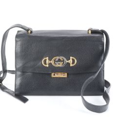 極美品 グッチ GGキャンバス シェリー ライン 28566 レザー 2WAY