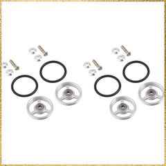 ★送料無料★Size:直径17mm (× 2) タミヤ(TAMIYA) ミニ四駆グレードアップパーツシリーズ No.161 GP.161 17mmアルミベアリングローラー 15161 (× 2)