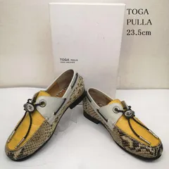 トーガ プルラ コンチョ パイソン モカシン シューズ ローファー レディース 23.5cm ISItems【USED】【古着】【中古】50151160のサムネイル