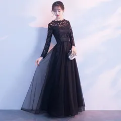 新品 ロングドレス 結婚式 ワンピース ドレス パーティードレス S M L XL パーティー 謝恩会 発表会 演奏会 同窓会 成人式 フォーマル 女子会 mlcuk