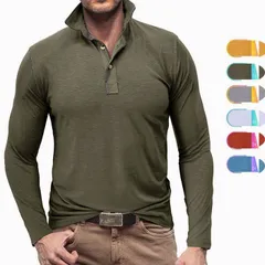 新品 長袖ポロシャツ メンズポロシャツ 長袖 シャツ 無地 ゴルフシャツ ポロ トップス 肌触り 通勤 通学 おしゃれ mlwhp