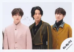 【中古】生写真(STARTO) Kis-My-Ft2/宮田俊哉・藤ヶ谷太輔・玉森裕太/横型・上半身/「Kis-My-Ft2 ストアオリジナルアイテム 2024」オリジナルフォト/公式生写真