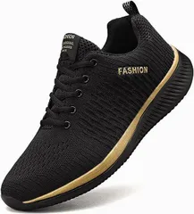 新品 軽量 スニーカー メンズ スニーカー ユニセックス エアクッション 通気 防滑 ランニングシューズ ウォーキングシューズ ジョギングシューズ スポーツシューズ ランニング 黒 通学 通勤 mlchj