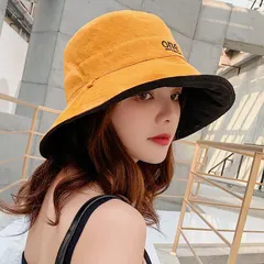 新品 バケットハット 帽子 両面用 レディース ハット つば広帽子 UVカット キャップ 折りたたみ 紫外線対策 日焼け防止 暑さ対策 mlzsd