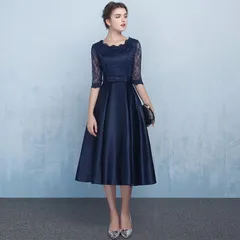 新品 結婚式 ドレス お呼ばれ ワンピース ワンピ パーティードレス フォーマル 大きいサイズ デート ゆったり 女子会 mlmts