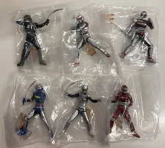 バンダイ ガシャポンEX HGシリーズ メタルファイター列伝 メタルヒーローシリーズ 全6種セット　メタルファイター列伝