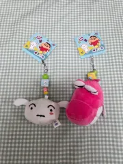 まとめ)シロ ワニヤマ スマートフォン ストラップ セット 新品