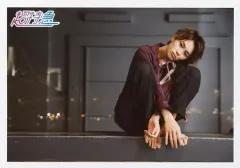 【中古】生写真(男性) 超特急/タクヤ(草川拓弥)/横型・全身・座り・衣装紫・首傾げ/「BULLET TRAIN ARENA TOUR 2017-2018 the end for beginning」生写真セット 第35弾