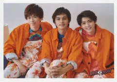 【中古】生写真(男性) 超特急×DISH///リョウガ(船津稜雅)・ユーキ(村田祐基)・北村匠海/横型・膝上・座り/『超特急×DISH// NEW YEAR PARTY 2021 Special Variety』超×D生写真セット【超×Dver.】