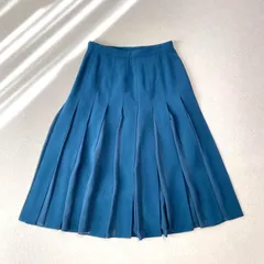 ダイアンフォンファステンバーグ DIANE von FURSTENBERG シフォンドッキング プリーツ フレアスカート ミモレ丈 DVF STUDIO 日本製のサムネイル