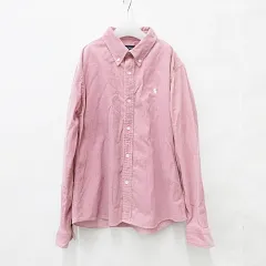 ラルフローレン RALPH LAUREN シャツ カジュアルシャツ 長袖 ボタンダウン コーデュロイ ピンク 160