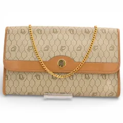 ディオール ハニカム柄 オールドディオール チェーン ショルダーバッグ Bランク di3319cc