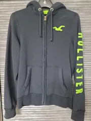 ホリスター 起毛 ジップアップパーカー