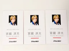 Snow Man 宮舘涼太 Dangerholic特典 名刺カード 3枚セット