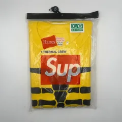 Supreme 25aw Hanes Bones Thermal Crew (1P) XLサイズ シュプリーム ヘインズ ボーンズ サーマル クルー 長袖Tシャツ ロンTEE 南堀江店