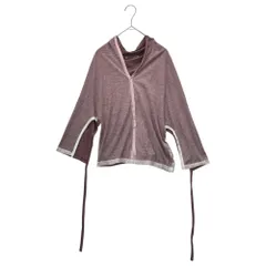 Y's(ワイズ) Inside-Out Komon L/S Cardigan インサイドアウト 小紋柄 長袖 カーディガン YX-T56-972 3(L) パープルのサムネイル