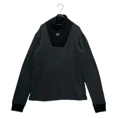 MARITHE FRANCOIS GIRBAUD(マリテフランソワジルボー) 00’s One-Button Shawl Collar Sweatshirt ワンボタン ショールカラー スウェット M7-6682 M グレー Y2K