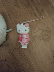 着物ハローキティぬいぐるみキーホルダー