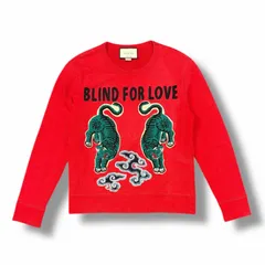 国内正規 GUCCI タイガースウェット トレーナー グッチ 454569X5K96 レッド L （6793M） 国内正規 GUCCI タイガースウェット トレーナー グッチ 454569X5K96
