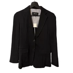  COMME CA ISM テーラードジャケット スーツ オフィスカジュアル ブレザー ブラック  【ZK60】