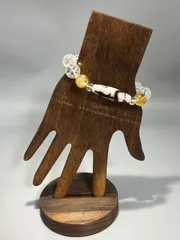 期間限定セール　高級天珠 藏傳天珠　騎龍観音白天珠　天然石ブレスレット　(サイズ調整可能、質問欄購入前にコメント) (質問欄値段交渉可能)