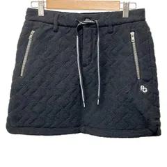 PEARLY GATES(パーリーゲイツ) ミニスカート サイズ1 S レディース美品  - 黒 中綿