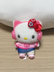サンリオ 平成 ミュージック ポップ ハローキティ ぬいぐるみ キーホルダー