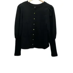 BLUE LABEL CRESTBRIDGE(ブルーレーベルクレストブリッジ) ブルゾン サイズ38 M レディース美品  - 黒 長袖/春/秋