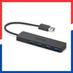 【人気商品】USBハブ 他対応 テレワーク ノートPC 等 Pro MacBook/iMac/Surface コンパクト リモート 軽量 バスパワー 軽量・コンパクト5Gbps高速転送 USB3.0高速ハブ 在宅勤務 4ポートハブ ウルトラスリム USB3.0