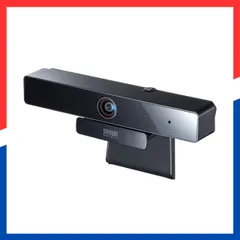 【数量限定】マイク内蔵 ブラック 有線USB接続 広角レンズ 500万画素 CMS-V51BK WEBカメラ サンワサプライ