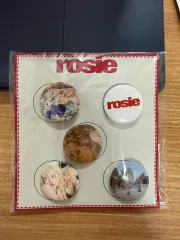 (出品) ロゼ Rosie ポップアップ ピンバッジ set A ロージー ソウル BLACKPINK(ブラックピンク・ブルピン)