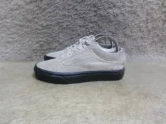 235 VANS オールドスクール スウェード ベージュ ガムソール スニーカー 中古 シューズ
