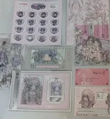 ミールハート はがき ステッカー 名刺 トレカ 証明写真 セット