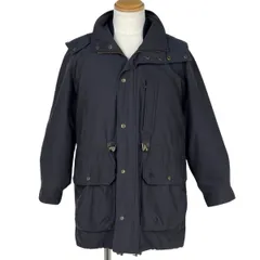 バーバリー BURBERRY ロゴ ジャケット フーディ ライナー付き コート アウター その他ジャケット ネイビー メンズ 【中古】