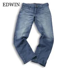 EDWIN エドウィン ER32 ジャージーズ★ USED加工 ストレッチ デニム パンツ ジーンズ Sz.M メンズ
