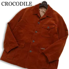 CROCODILE クロコダイル 秋冬 コーデュロイ★ ワーク カバーオール ジャケット Sz.M メンズ