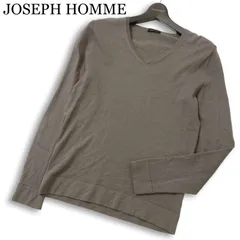 JOSEPH HOMME ジョセフ オム 秋冬 ウール100％★ Vネック ニット セーター Sz.46　メンズのサムネイル