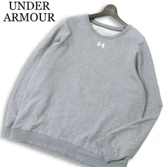 23AW UNDER ARMOUR アンダーアーマー 秋冬 裏起毛 スウェット トレーナー Sz.XXL メンズ 灰 グレー 大きいサイズ