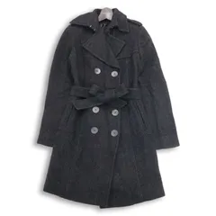 FRAGILE フラジール 秋冬★ ヘリンボーン トレンチ コート Sz.38 レディースのサムネイル