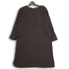 DES PRES デプレ 秋冬 ウール100％★ ワンピース チュニック カフタン Sz.36 レディース