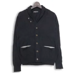 BEAUTY&YOUTH ユナイテッドアローズ 秋冬 ウール100％★ ニット カーディガン 羽織り Sz.L メンズ 黒