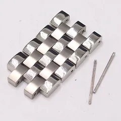 良品 エンポリオアルマーニ AR-0566 純正コマ 4コマ シルバーカラー 22mm メンズ腕時計 2000000 NSK MST